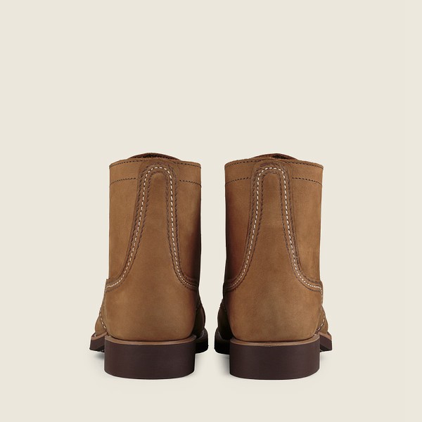 Bottes Red Wing Heritage - Iron Ranger - Short Chinook Cuir - Kaki - Femme 530XKVQCN